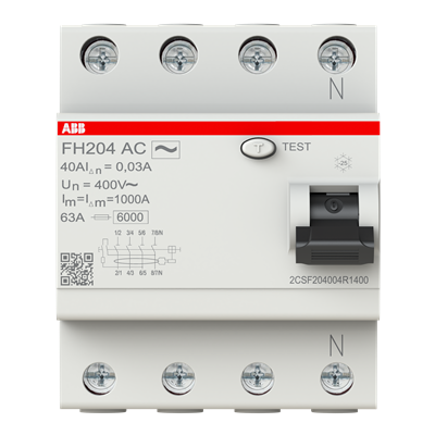 ABB-RCCB FH204 40A 30mA