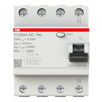 ABB-RCCB FH204 25A 30mA
