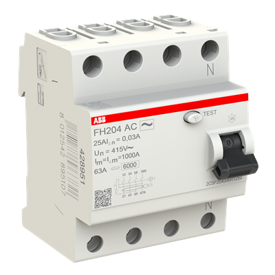 ABB-RCCB FH204 25A 30mA