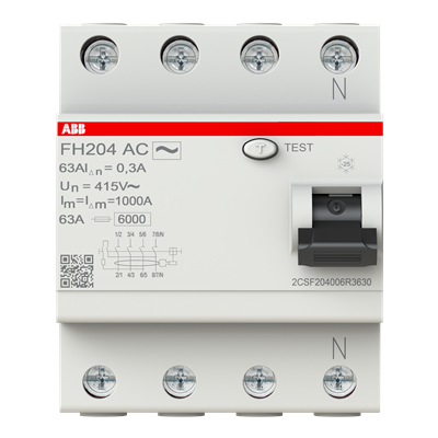 ABB-RCCB FH204 63A 300mA