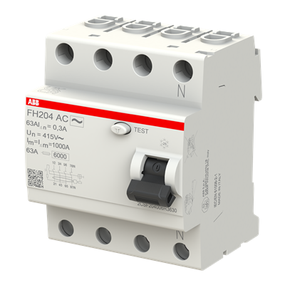 ABB-RCCB FH204 63A 300mA