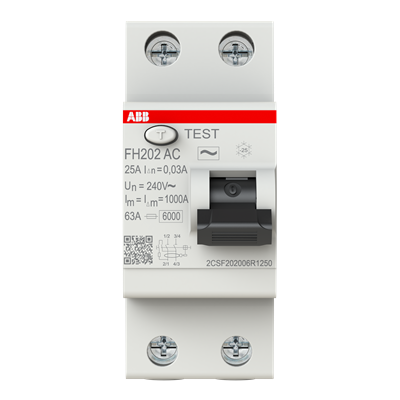 ABB-RCCB FH202 25A 300mA