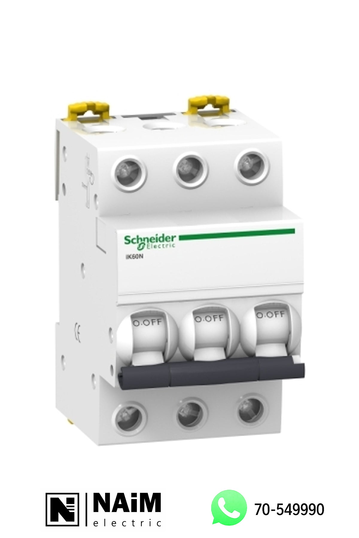 A9K24363 iK60N - 3P - 63A - 6KA