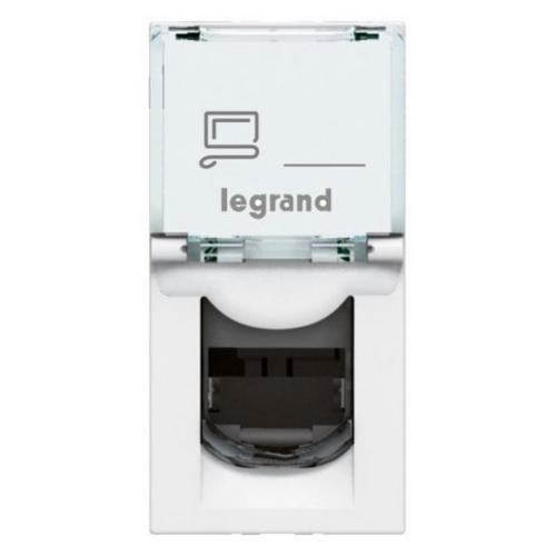 576561  Mosaic™ - RJ45 socket category 6 UTP 1 module white