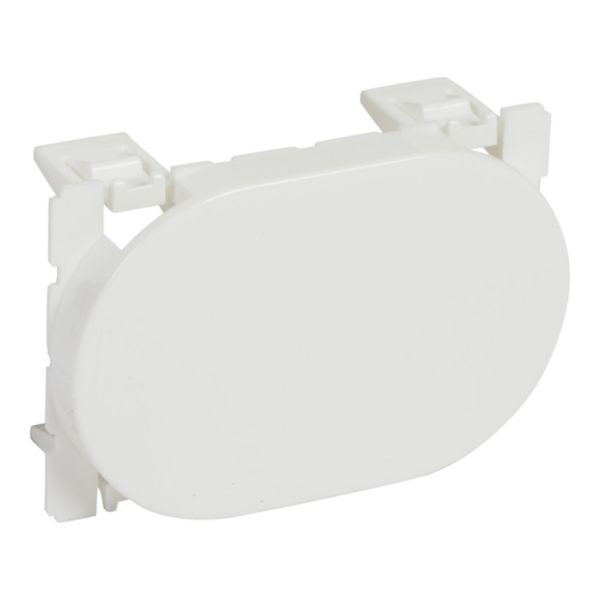 573096 Blank module - round - 3 modules - White