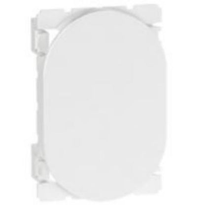 573096 Blank module - round - 3 modules - White