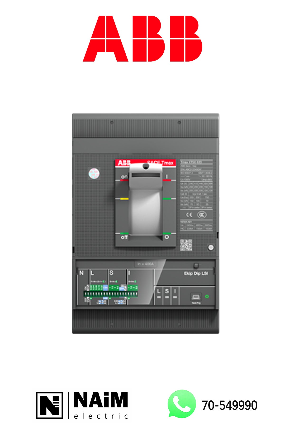 ABB-XT5N-630 4x630A 36K