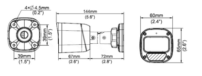 IPC-B122 2MP Mini Fixed Bullet Network Camera
