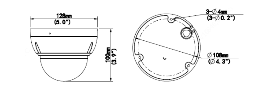 IPC-D312 2MP Vandal-resistant Network IR VF Dome