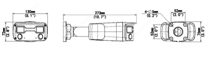 IPC2K24SE-ADF40KMC-WL-I0 4MP HD ColorHunter Wide Angle Fixed Bullet
