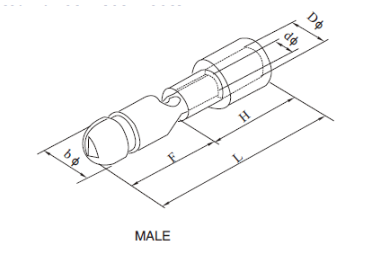 Insulated Bullet Disconnect