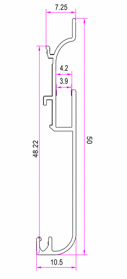 Aluminum Sole Profile