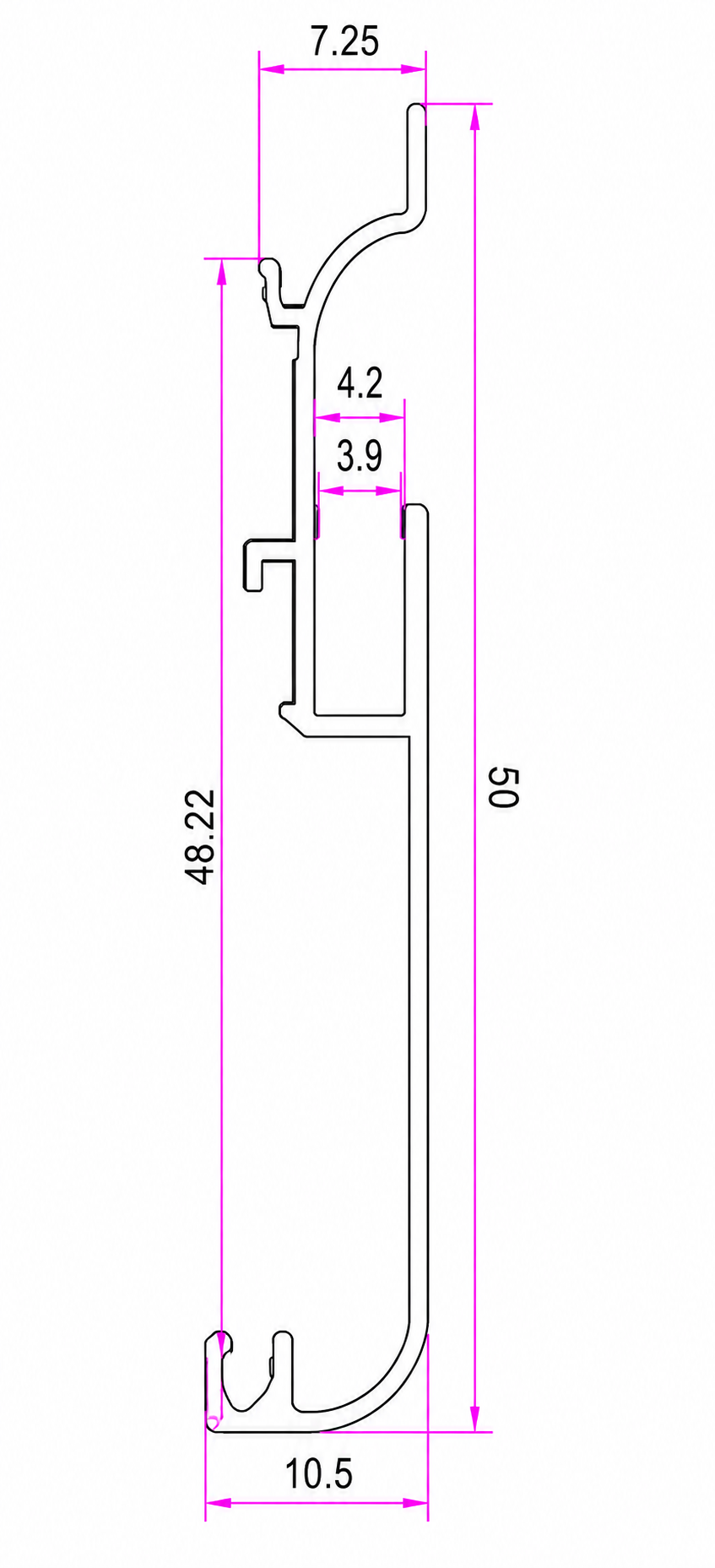 Aluminum Sole Profile
