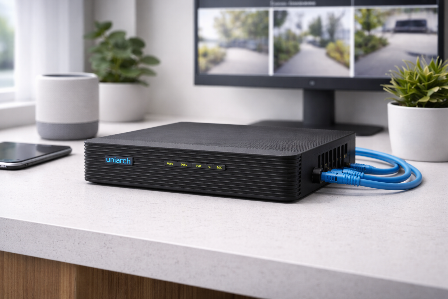 NVR-104E2-P4 4 Channels + 4 POE