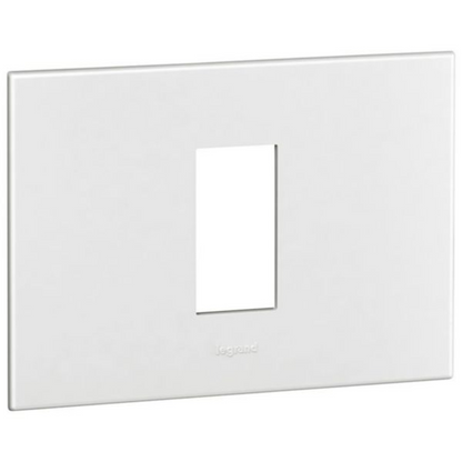 575220 Plate - square - 1 module - White