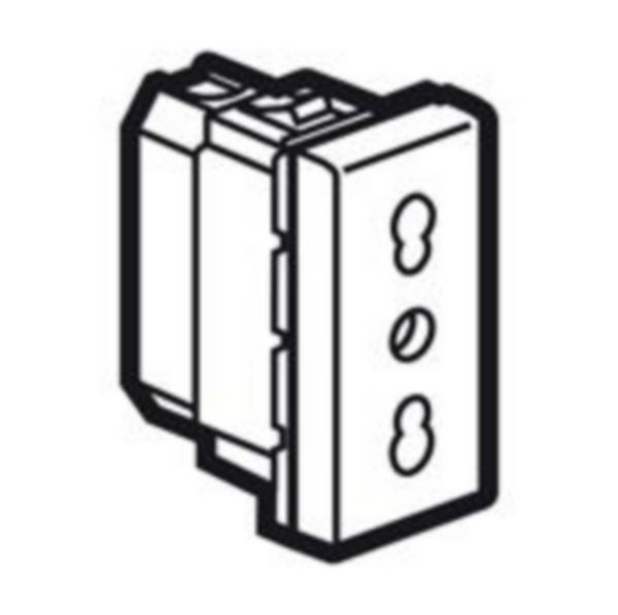 572103 Shuttered Socket