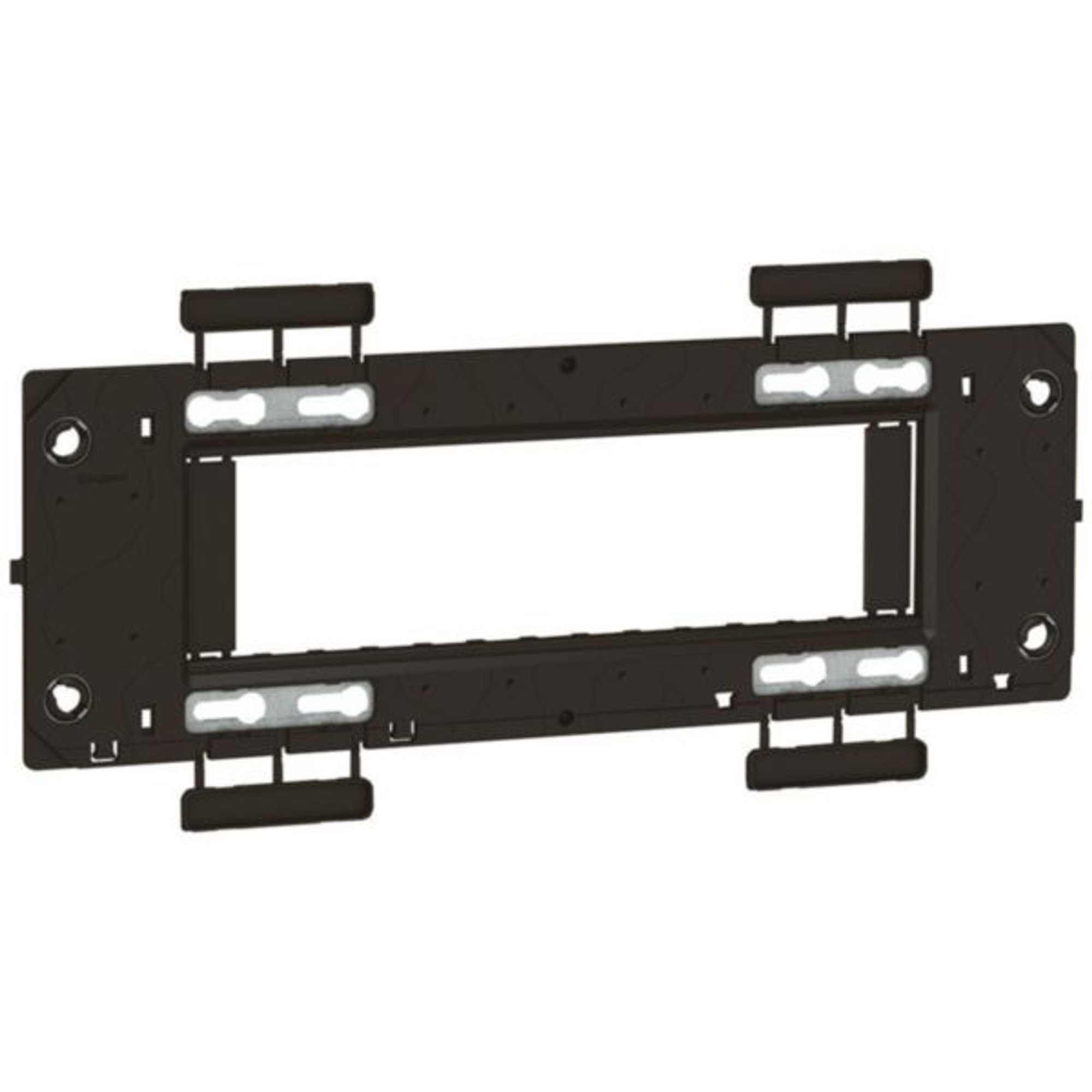 576012 Support frame - for German/French boxes - 6 horizontal modules