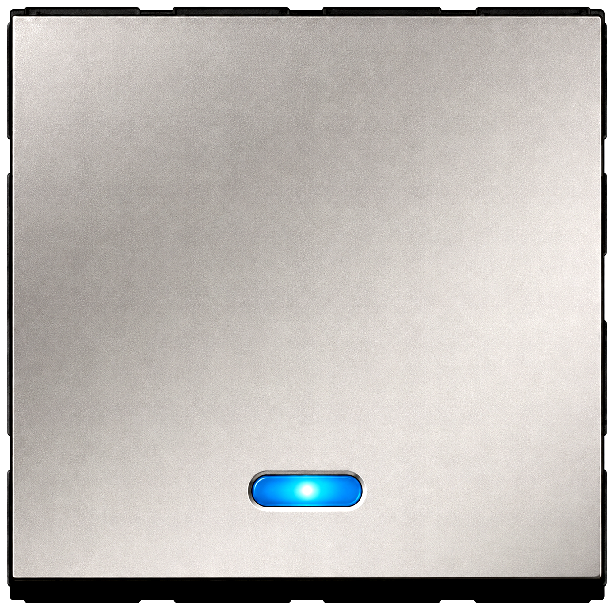 572532 2-way push-button - with locator - 2 modules - Magnesium