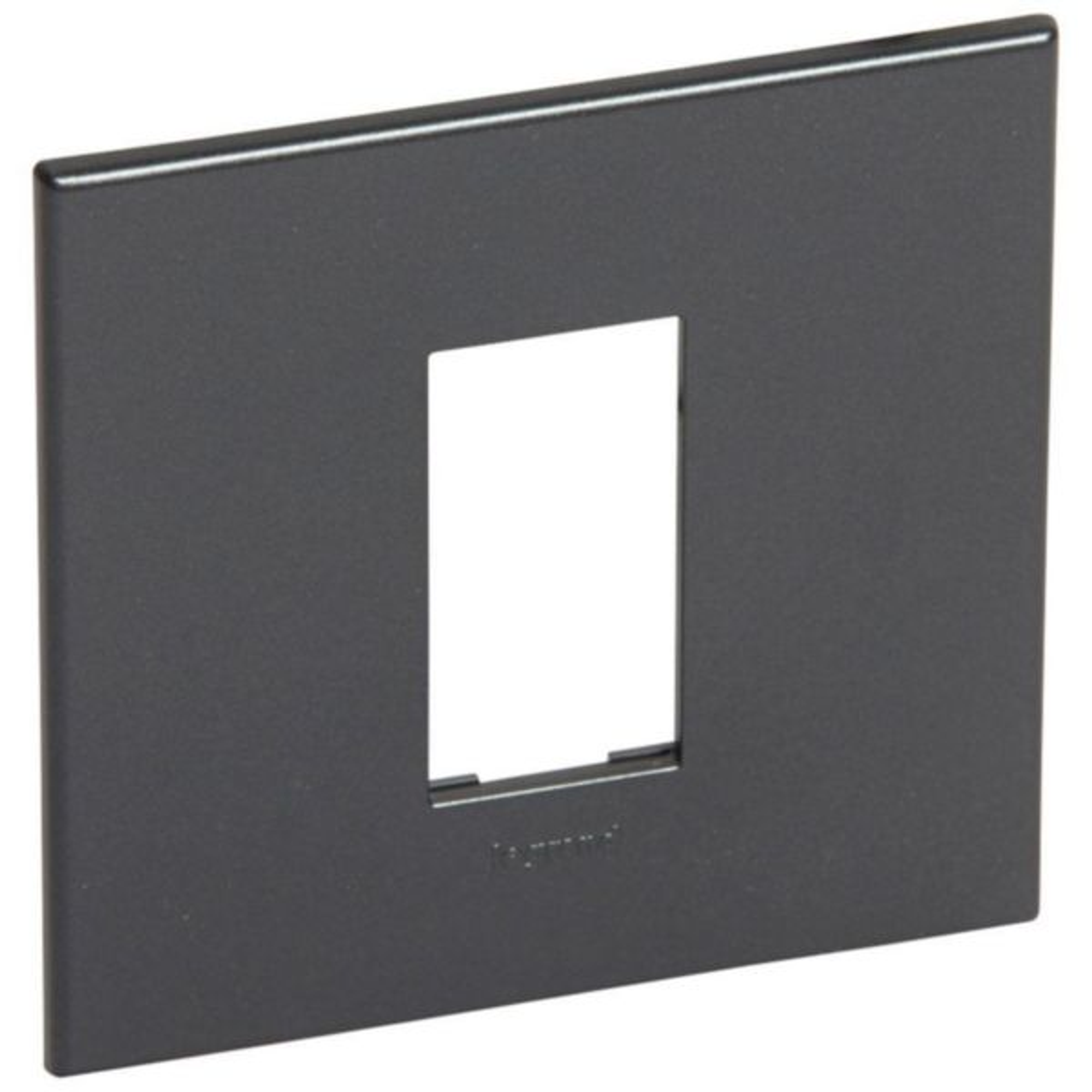 576552 Arteor™ - Plate - French/German std - square - 1 module - Graphite